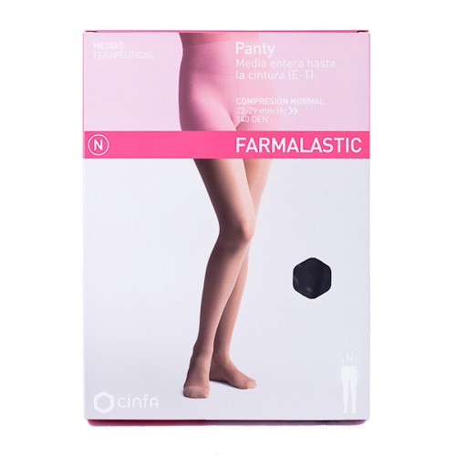 PANTY FARMALASTIC NORMAL NEGRO T.GDE.