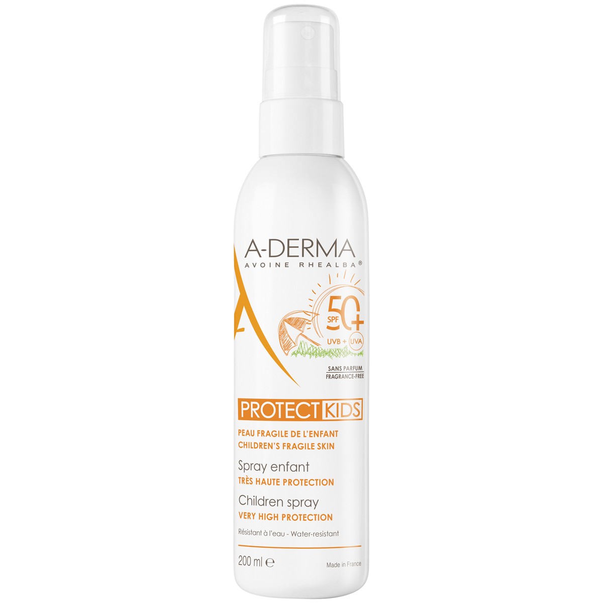 Aderma protect niños spray 50+ 200ml Aderma protect niños spray 50+ 200ml