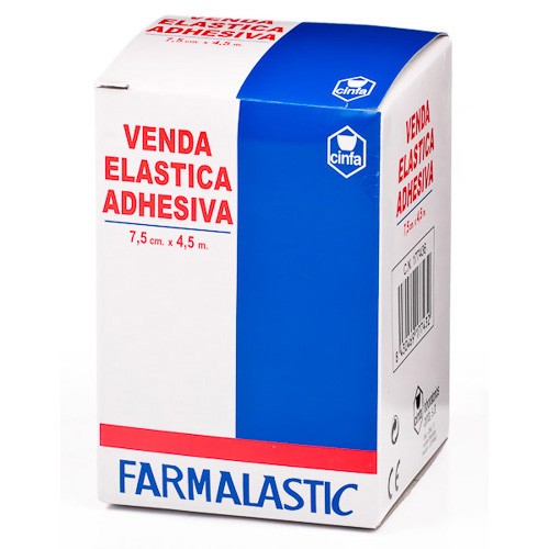 VENDA FARMALASTIC ELAST.ADHESIVA 4,5X7 VENDA FARMALASTIC ELAST.ADHESIVA 4,5X7