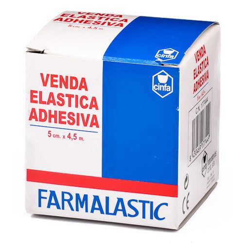 Farmalastic venda elástica adhesiva 4,5X5 Farmalastic venda elástica adhesiva 4,5X5