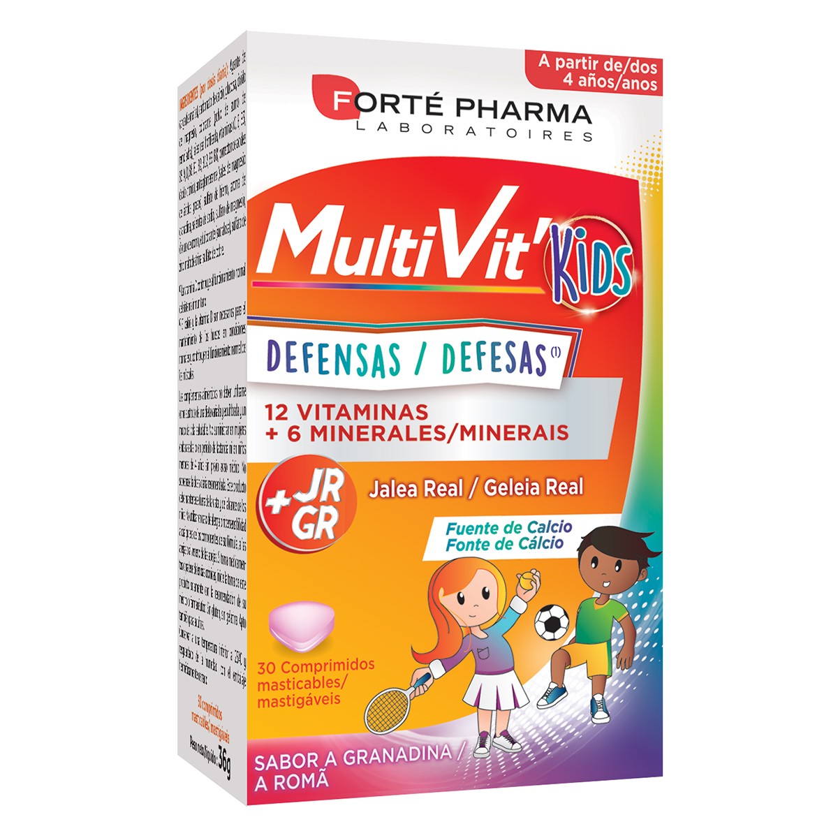 Forte pharma energy multivit junior 30 comprimidos