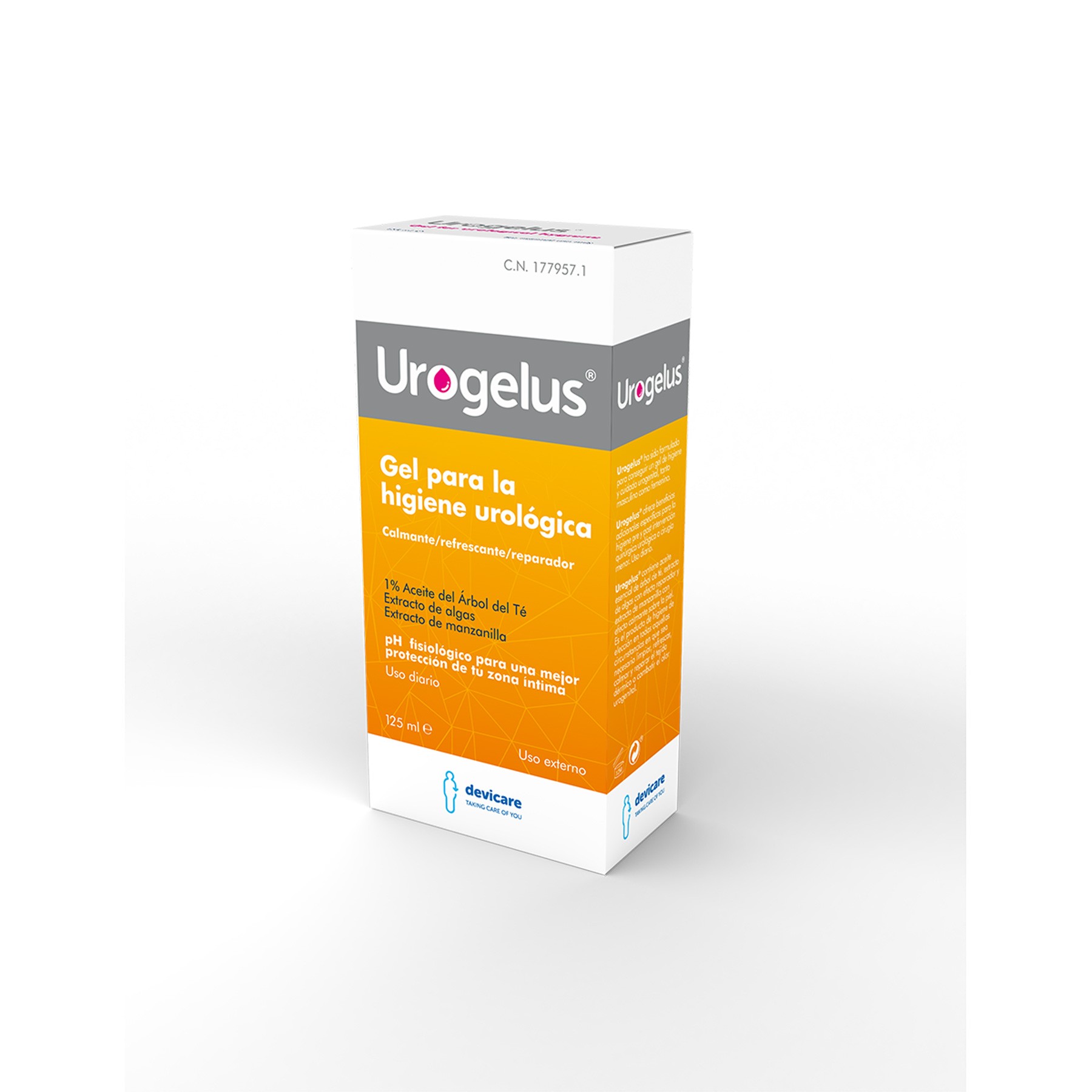 UROGELUS GEL HIGIENE UROLOGICA 125 ML