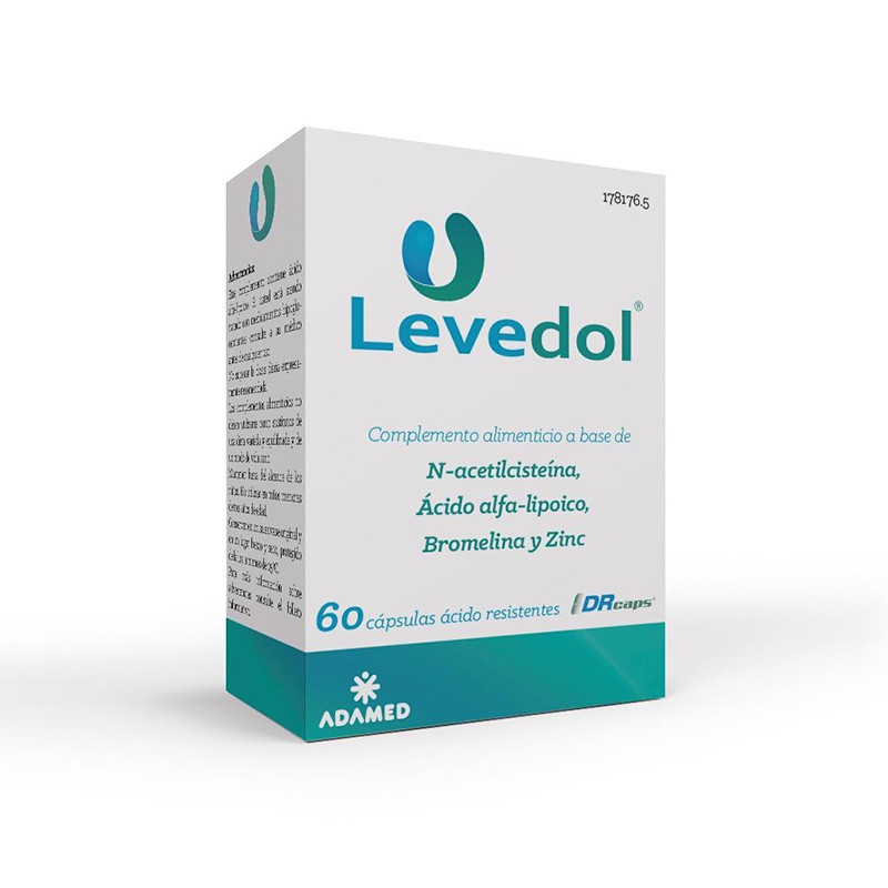 LEVEDOL 60 CAPSULAS ACIDO RESISTENTES LEVEDOL 60 CAPSULAS ACIDO RESISTENTES