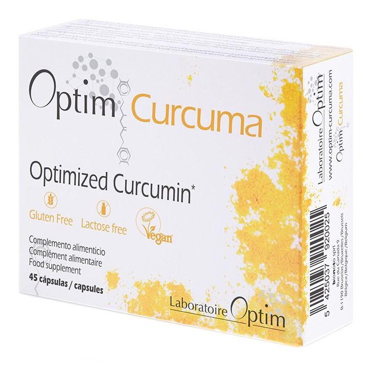 Optim Curcuma suplemento alimenticio 45 cápsulas Optim Curcuma suplemento alimenticio 45 cápsulas