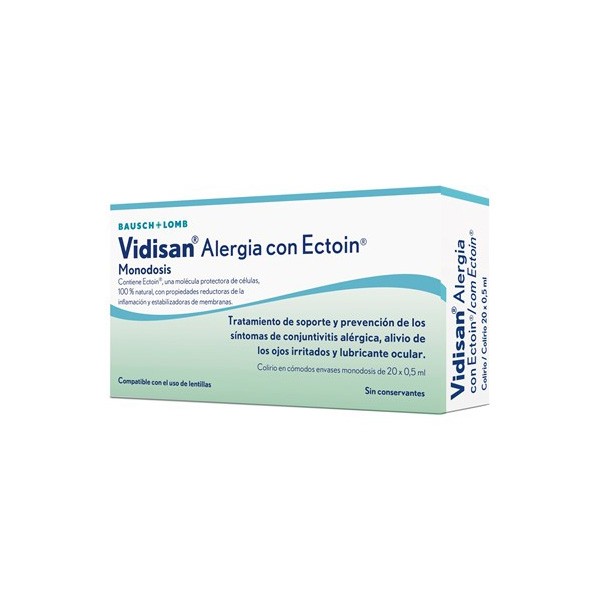 Vidisan Alergia con Ectoin 20 monodosis Vidisan Alergia con Ectoin 20 monodosis