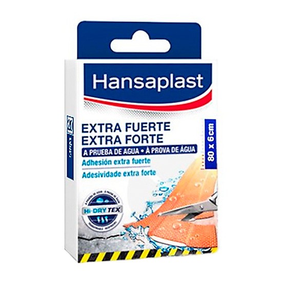 Hansaplast extra fuerte apósito para cortar 80x6cm Hansaplast extra fuerte apósito para cortar 80x6cm