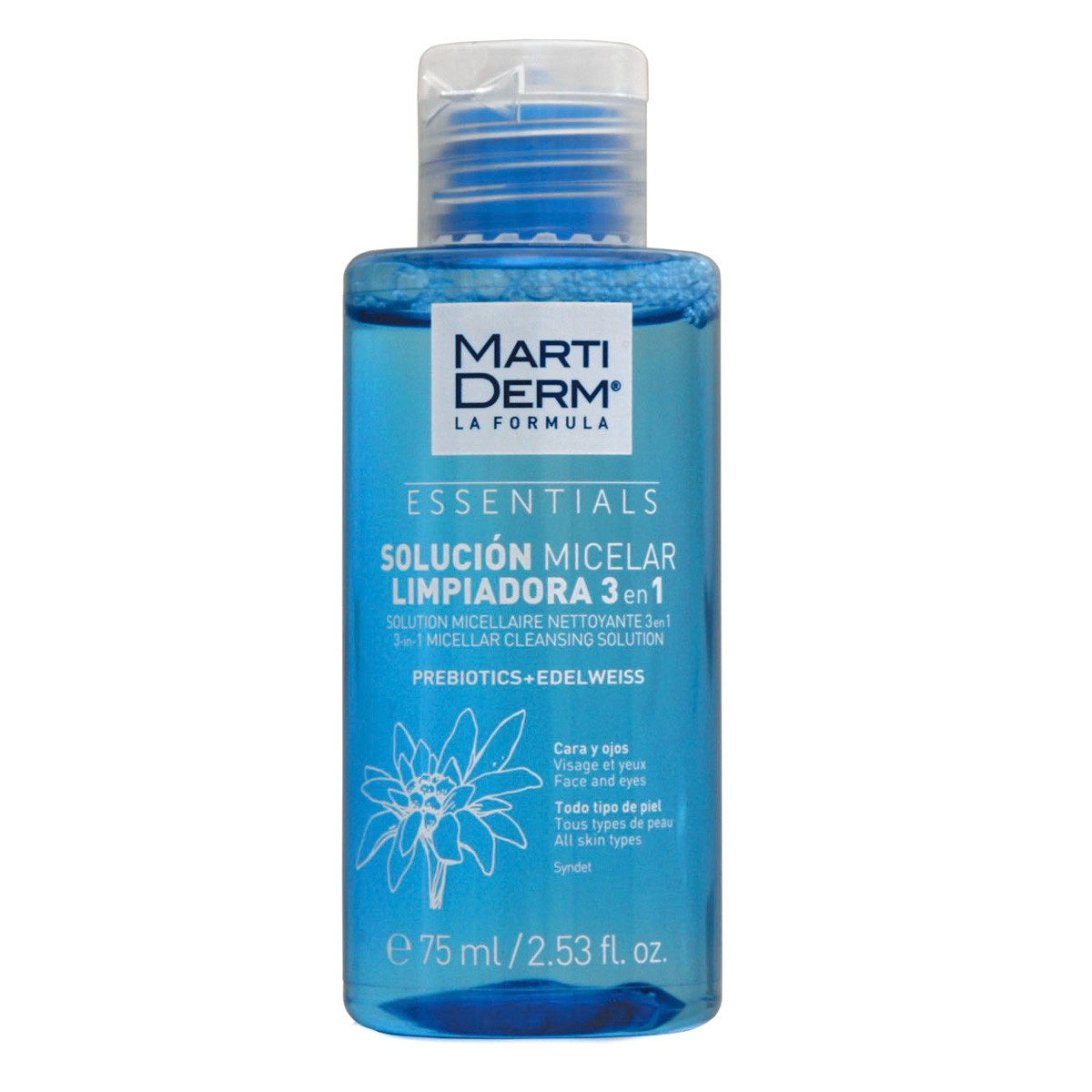 MartiDerm Essentials Solución Micelar Limpiadora 3 en 1 - 75 ml MartiDerm Essentials Solución Micelar Limpiadora 3 en 1 - 75 ml