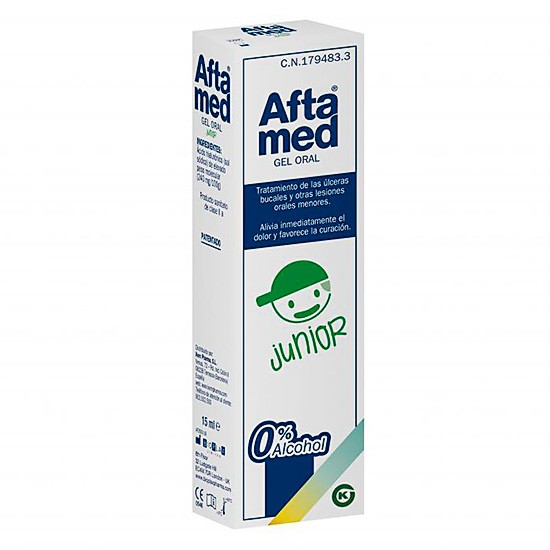 Aftamed junior gel bucal 15 ml Aftamed junior gel bucal 15 ml