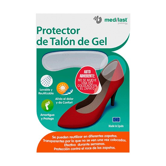 Medilast protector de talón de gel Medilast protector de talón de gel