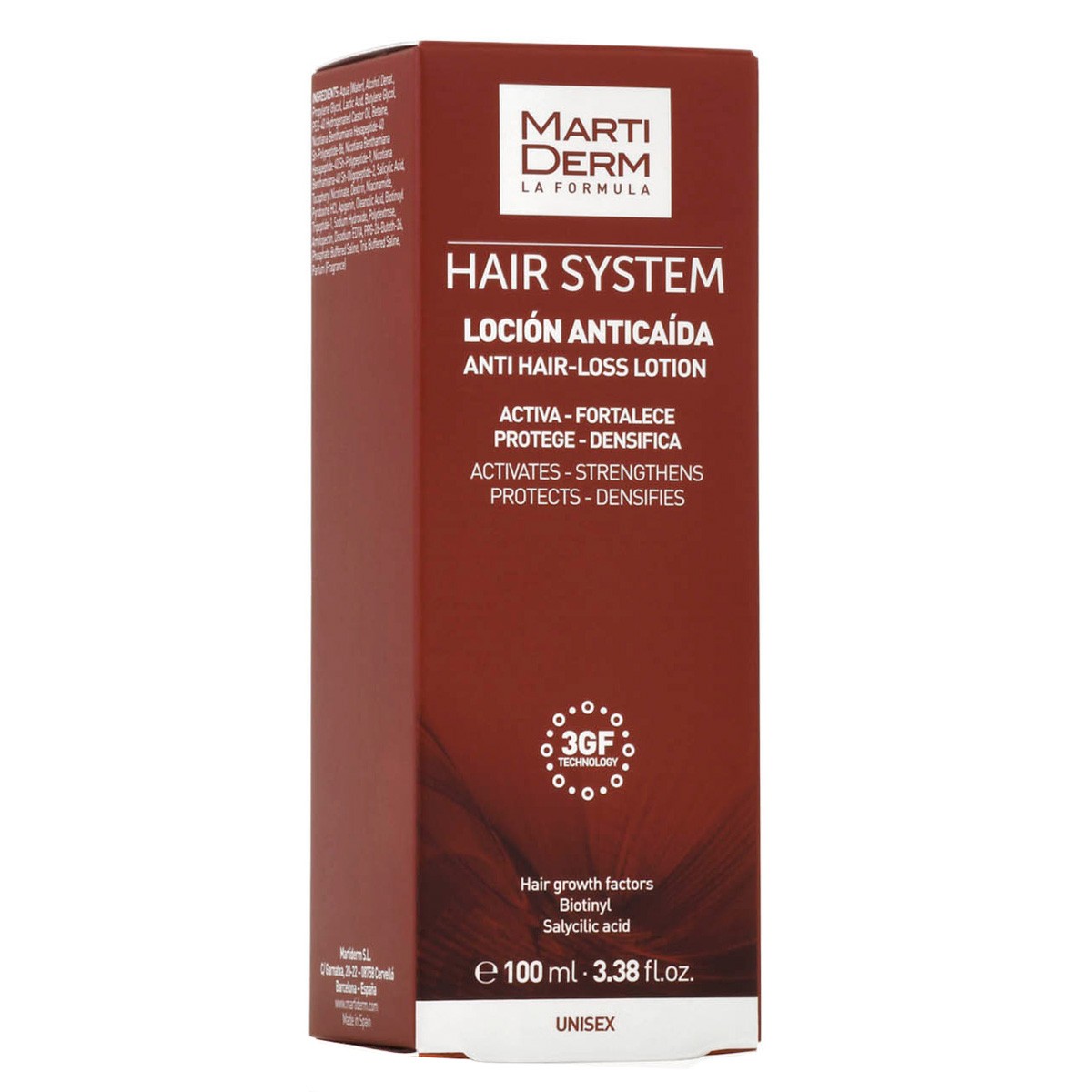 MartiDerm Hair System Loción Anticaída 100 ml MartiDerm Hair System Loción Anticaída 100 ml