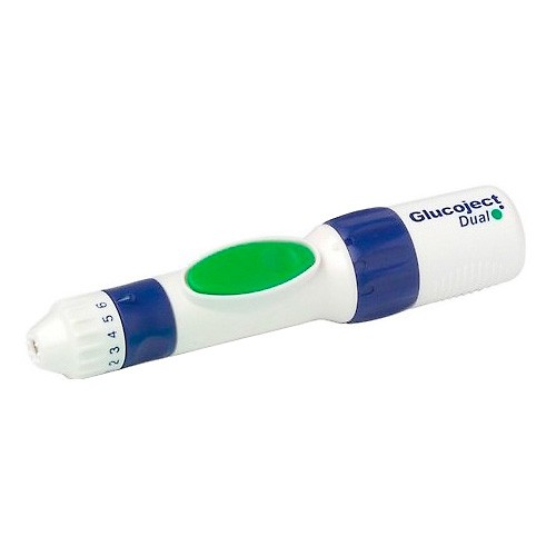 Glucoject dual extra pinchador Glucoject dual extra pinchador