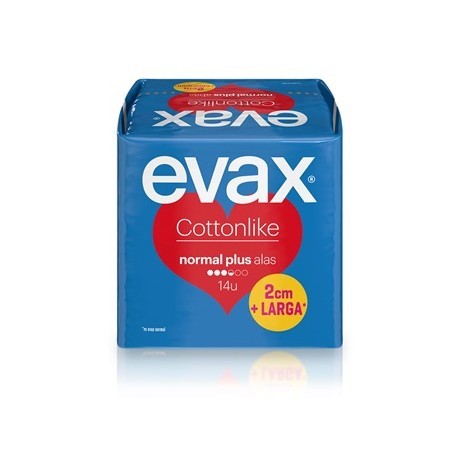 Evax compresas cottonlike noche alas 9u Evax compresas cottonlike noche alas 9u