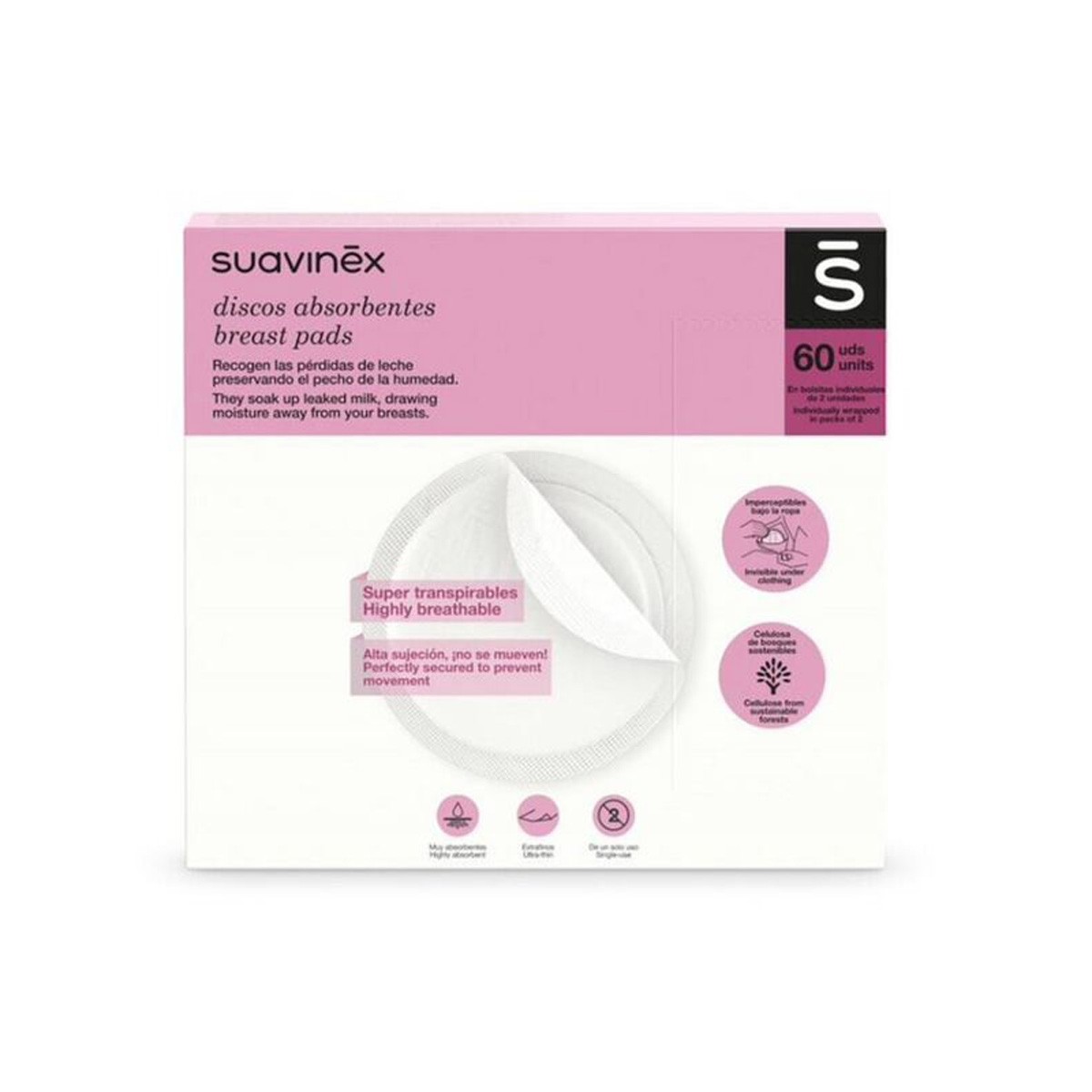 Suavinex Protegesenos nature 60uds Suavinex Protegesenos nature 60uds