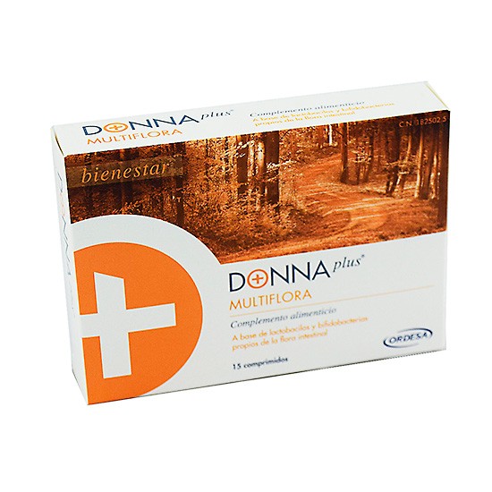 DONNA PLUS MULTIFLORA 15 COMPRIMIDOS DONNA PLUS MULTIFLORA 15 COMPRIMIDOS