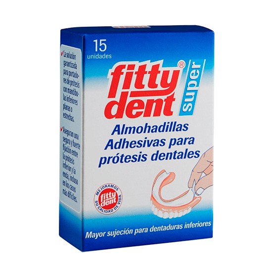 FITTYDENT ALMOHADILLAS ADHESIVAS 15 UDS FITTYDENT ALMOHADILLAS ADHESIVAS 15 UDS