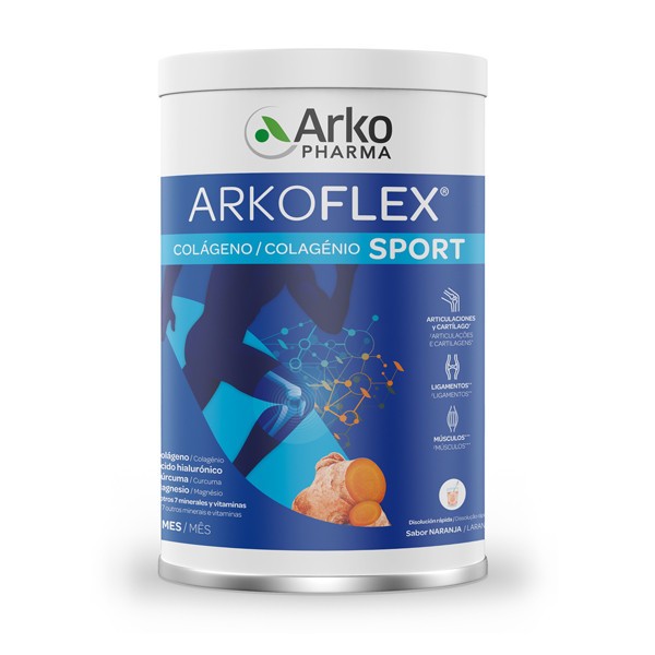 Arkoflex colágeno Sport naranja 390g Arkoflex colágeno Sport naranja 390g