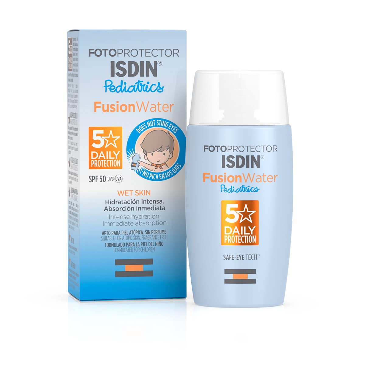 Isdin fotoprotector pediatrics fusion water 50+ 50ml Isdin fotoprotector pediatrics fusion water 50+ 50ml
