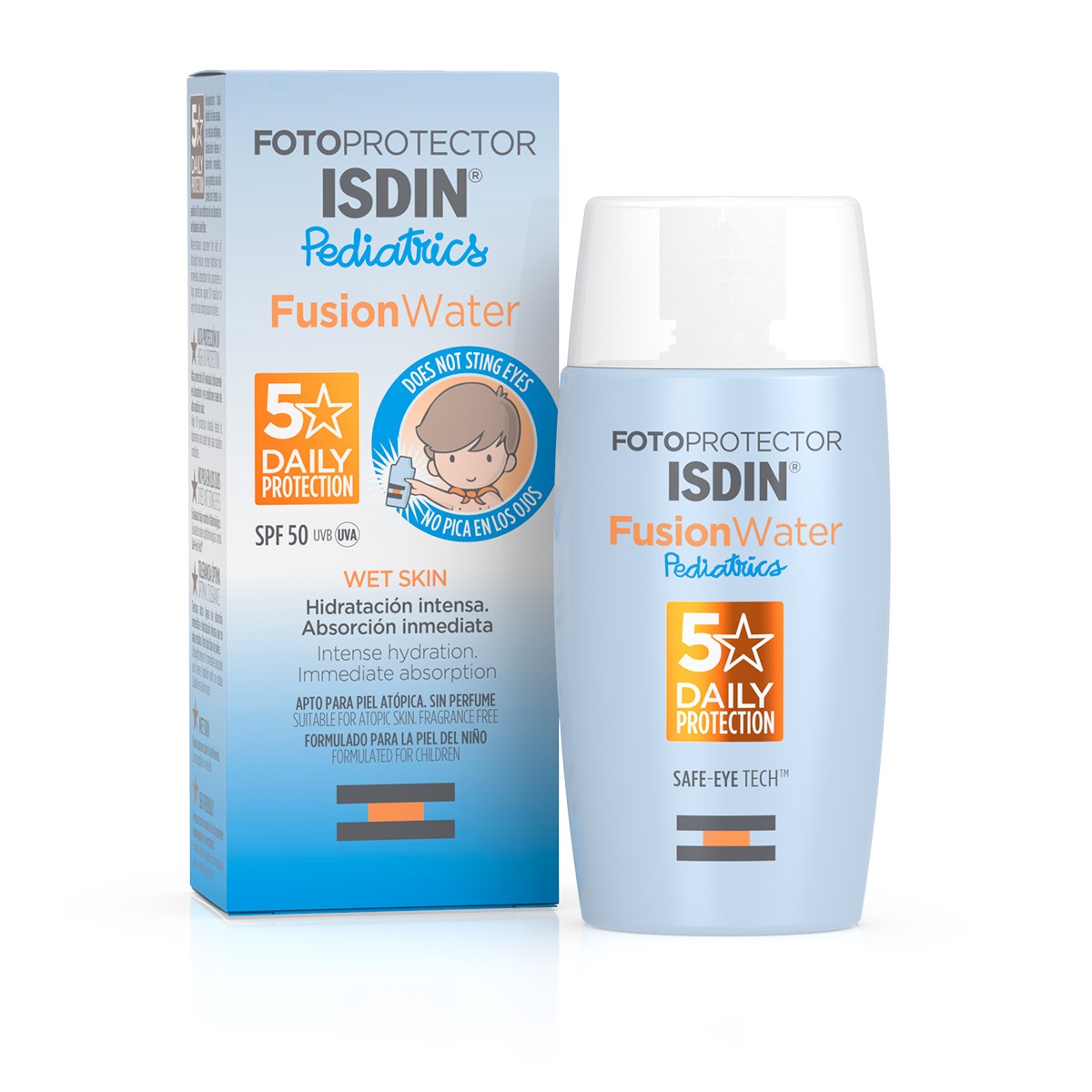 Isdin fotoprotector pediatrics fusion water 50+ 50ml Isdin fotoprotector pediatrics fusion water 50+ 50ml