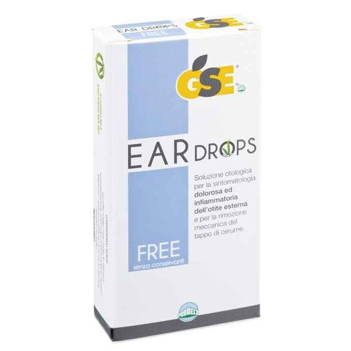 GSE Ear Drops Free solución otológica 10 pipetas GSE Ear Drops Free solución otológica 10 pipetas