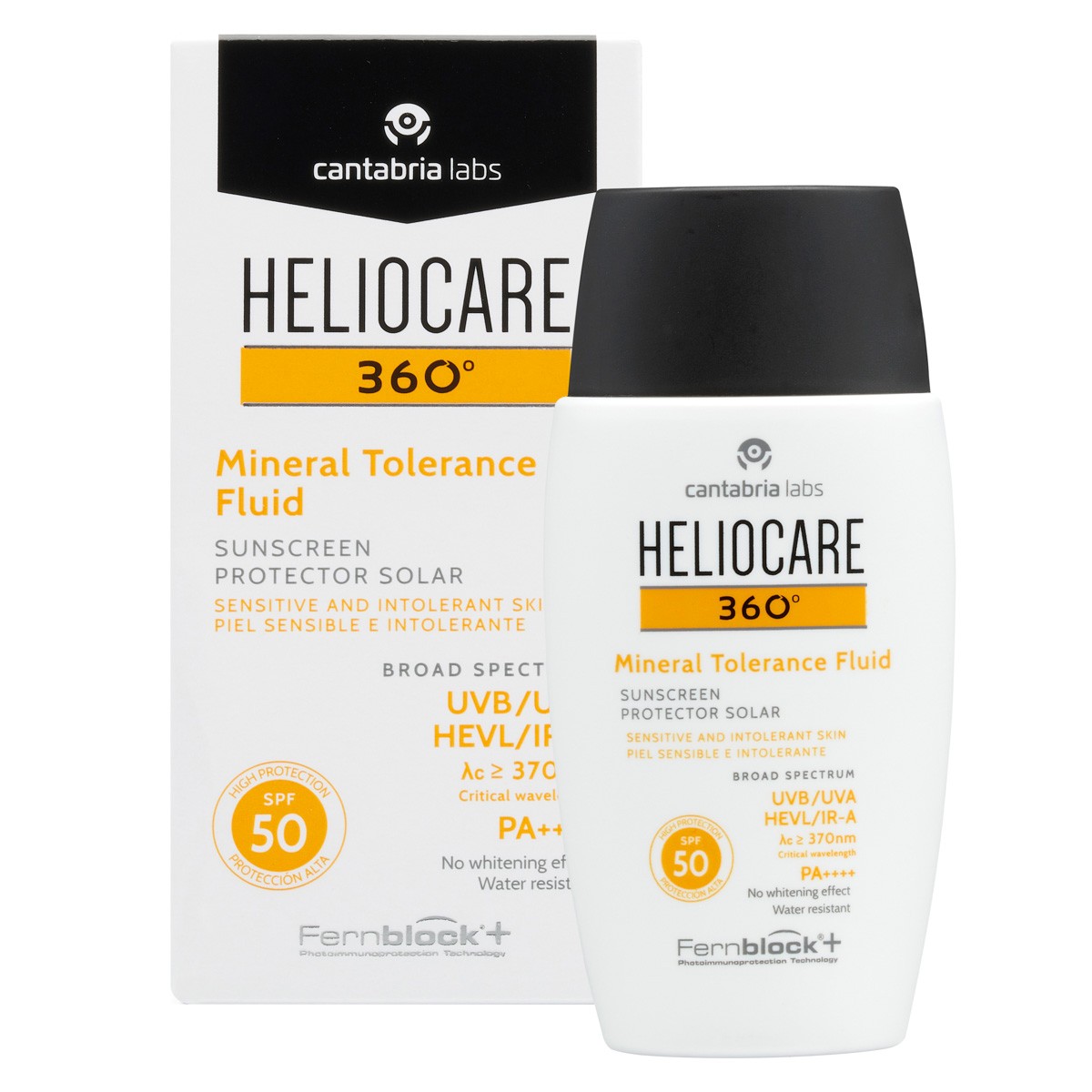 Heliocare 360º mineral toleran fluid 50ml