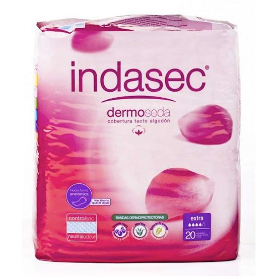Indasec dermoseda extra 20 compresas Indasec dermoseda extra 20 compresas