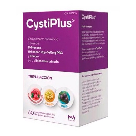 CYSTIPLUS 60 COMPRIMIDOS CYSTIPLUS 60 COMPRIMIDOS