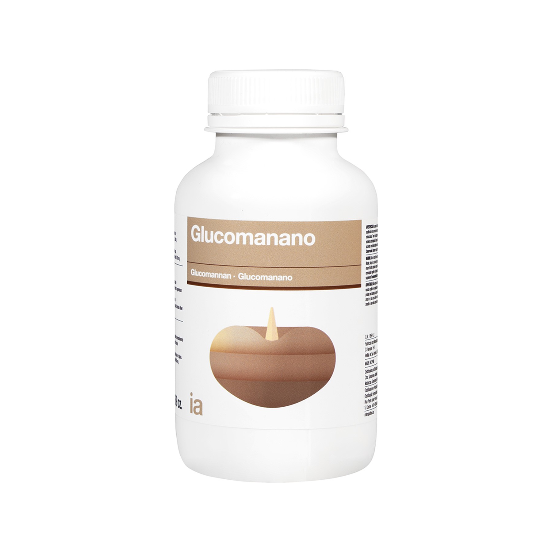Interapothek glucomanano 80 cápsulas Interapothek glucomanano 80 cápsulas