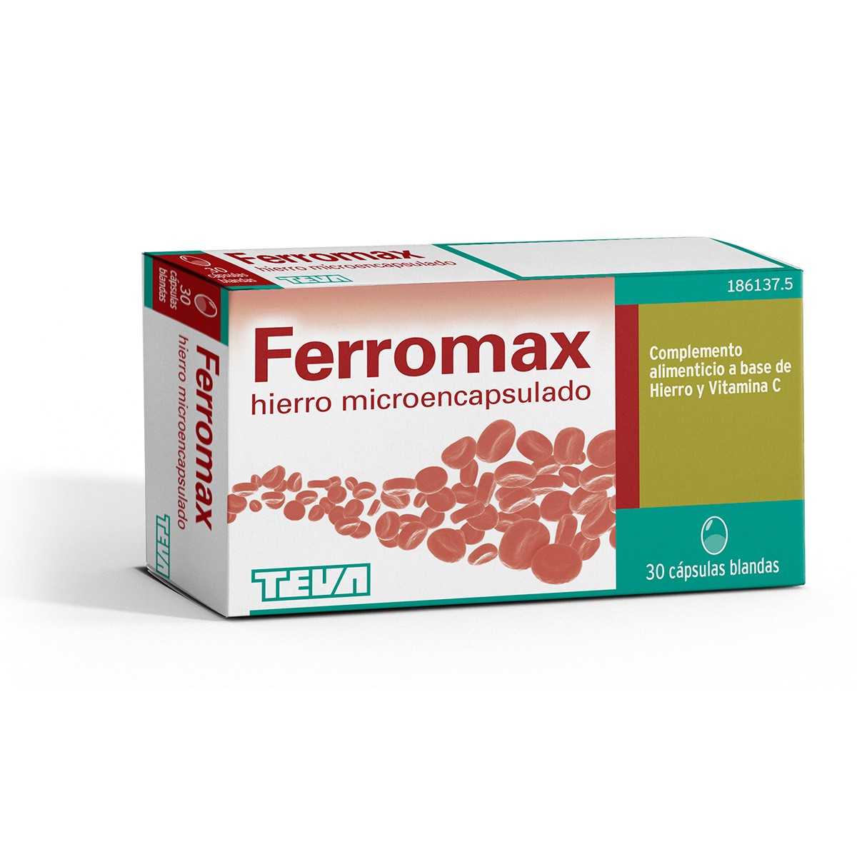 Ferromax 30 cápsulas blandas Ferromax 30 cápsulas blandas