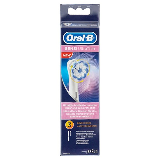 Oral B Sensi Ultra Thin cabezales de recambio 3u Oral B Sensi Ultra Thin cabezales de recambio 3u