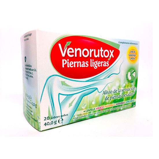 Venorutox piernas ligeras 20 sobres Venorutox piernas ligeras 20 sobres