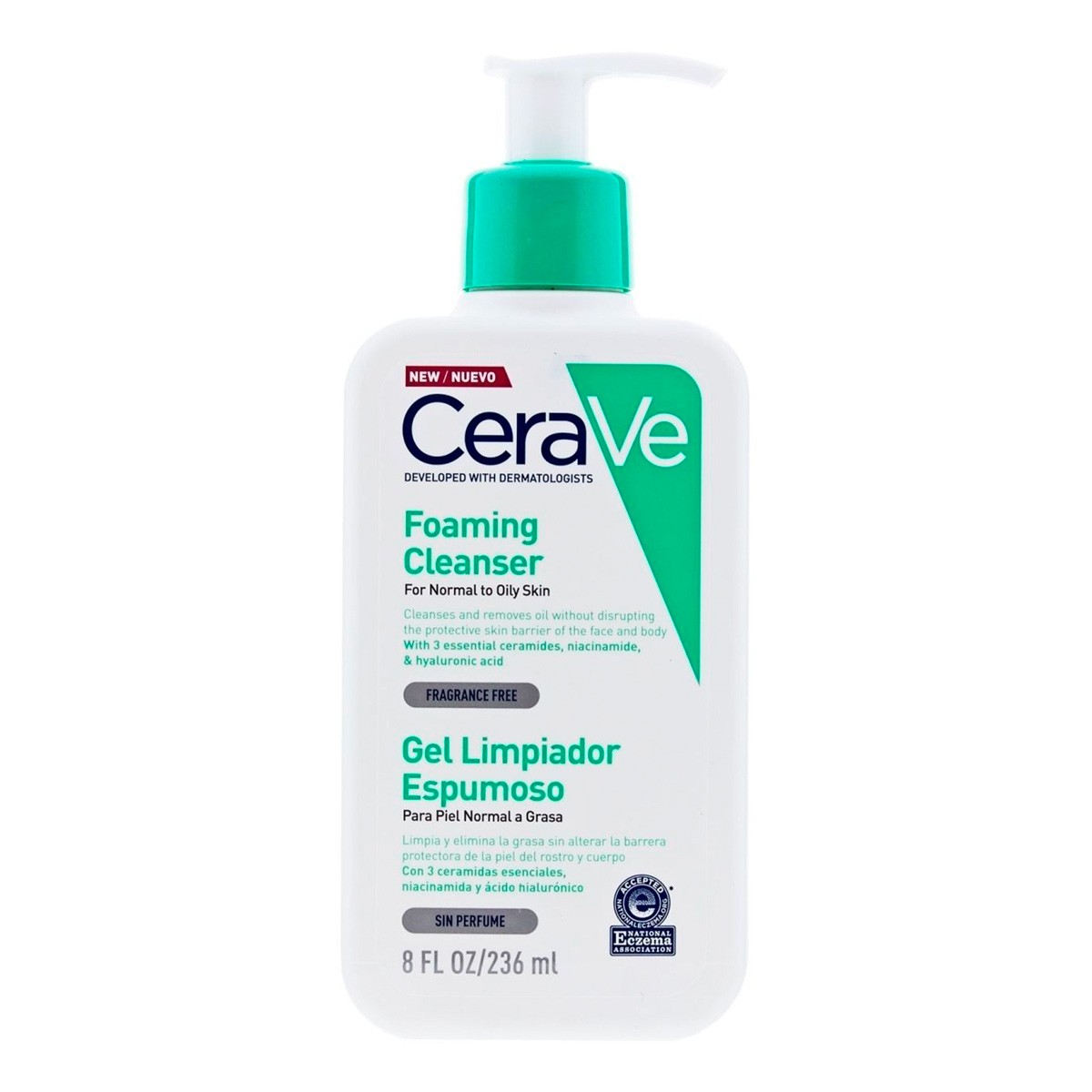 Cerave gel limpiador espumoso 236ml Cerave gel limpiador espumoso 236ml