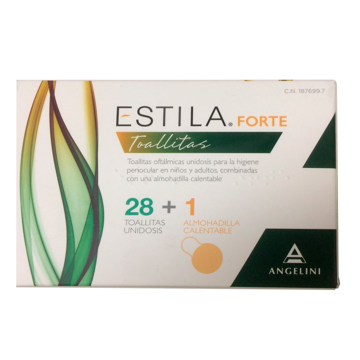 Estila forte 28 toallitas + 1 almohadilla Estila forte 28 toallitas + 1 almohadilla