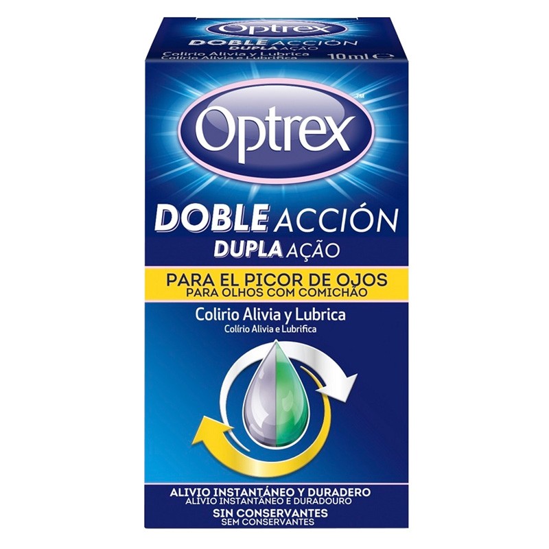 Optrex doble acción picor ojos 10ml Optrex doble acción picor ojos 10ml