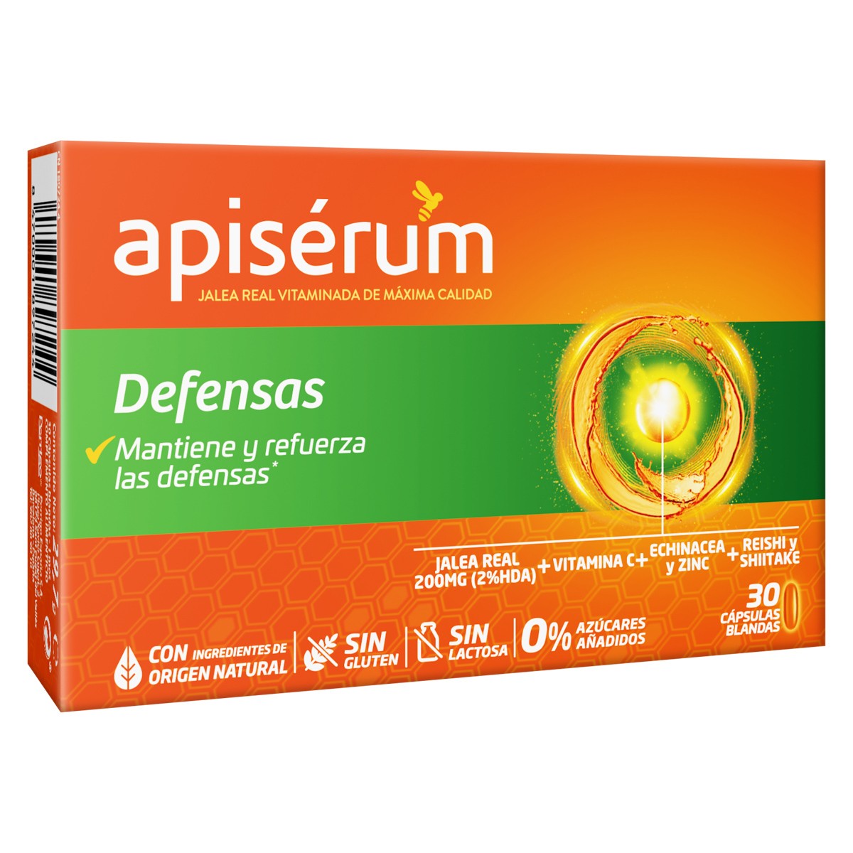 Apiserum defensas 30 cápsulas Apiserum defensas 30 cápsulas