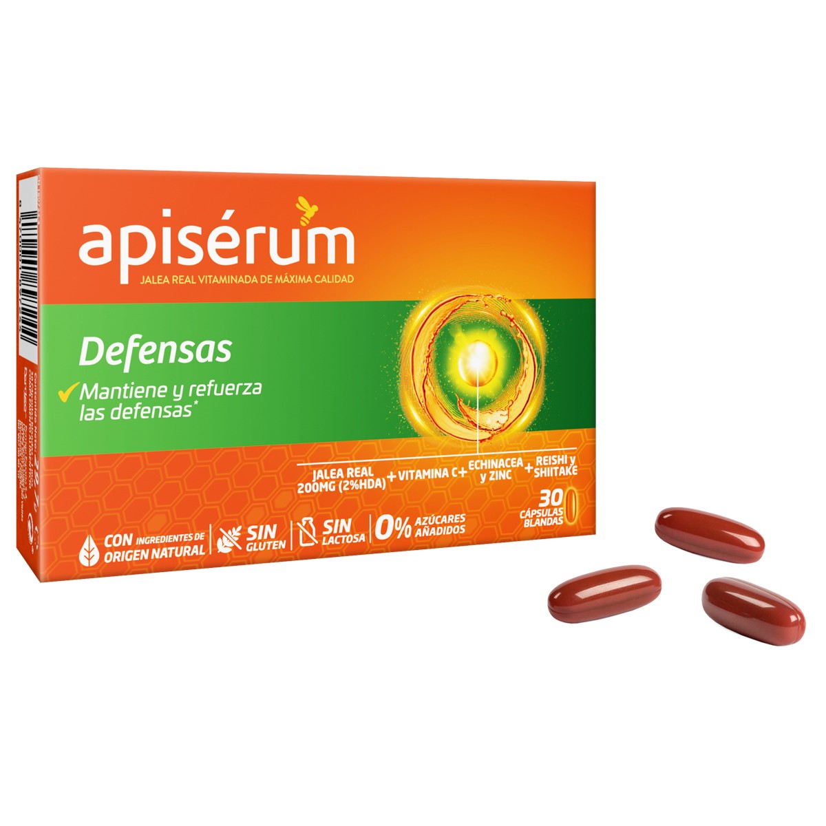 Apiserum defensas 30 cápsulas Apiserum defensas 30 cápsulas