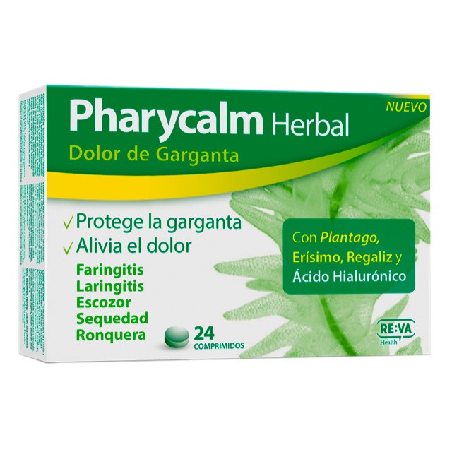 Pharycalm herbal dolor garganta 24 comprimidos Pharycalm herbal dolor garganta 24 comprimidos