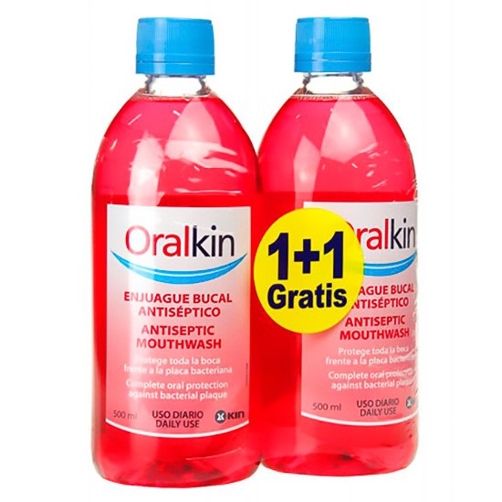 Oralkin enjuague 500ml pack 2x1 Oralkin enjuague 500ml pack 2x1