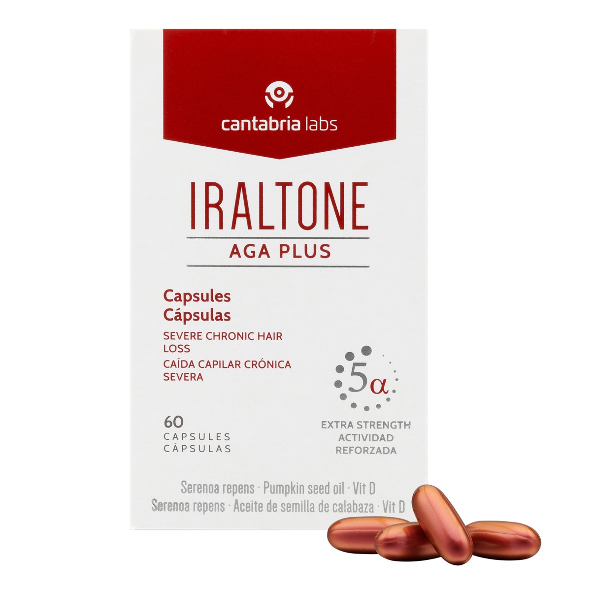 Iraltone aga plus 60 cápsulas