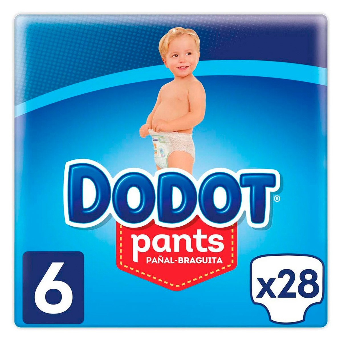 Dodot pañal pants t/6 +15 kg. 28 und