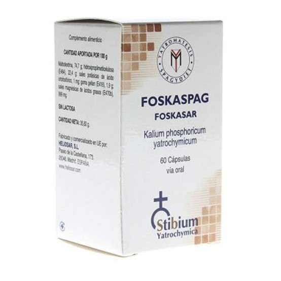 Foskaspag 60 cápsulas heliosar Foskaspag 60 cápsulas heliosar