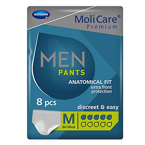 Molicare Premium Men pants 5 gotas Talla M 8 Molicare Premium Men pants 5 gotas Talla M 8