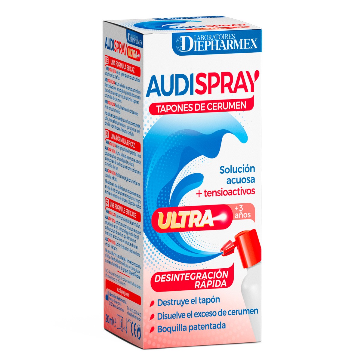Audispray ultra spray 20 ml