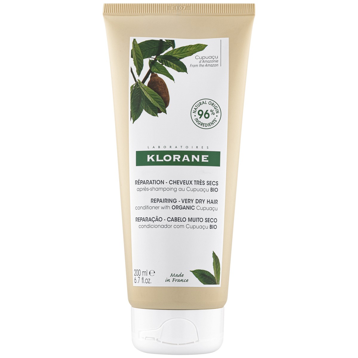 Klorane acondicionador manteca cupuaçu 200ml Klorane acondicionador manteca cupuaçu 200ml