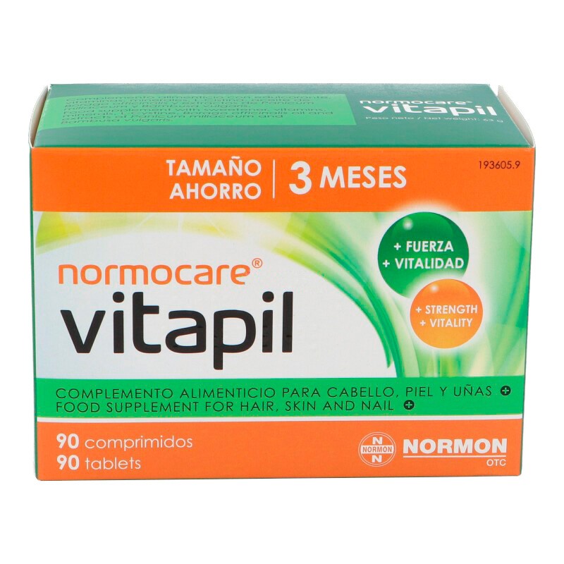 Normocare Vitapil 90 comprimidos Normocare Vitapil 90 comprimidos