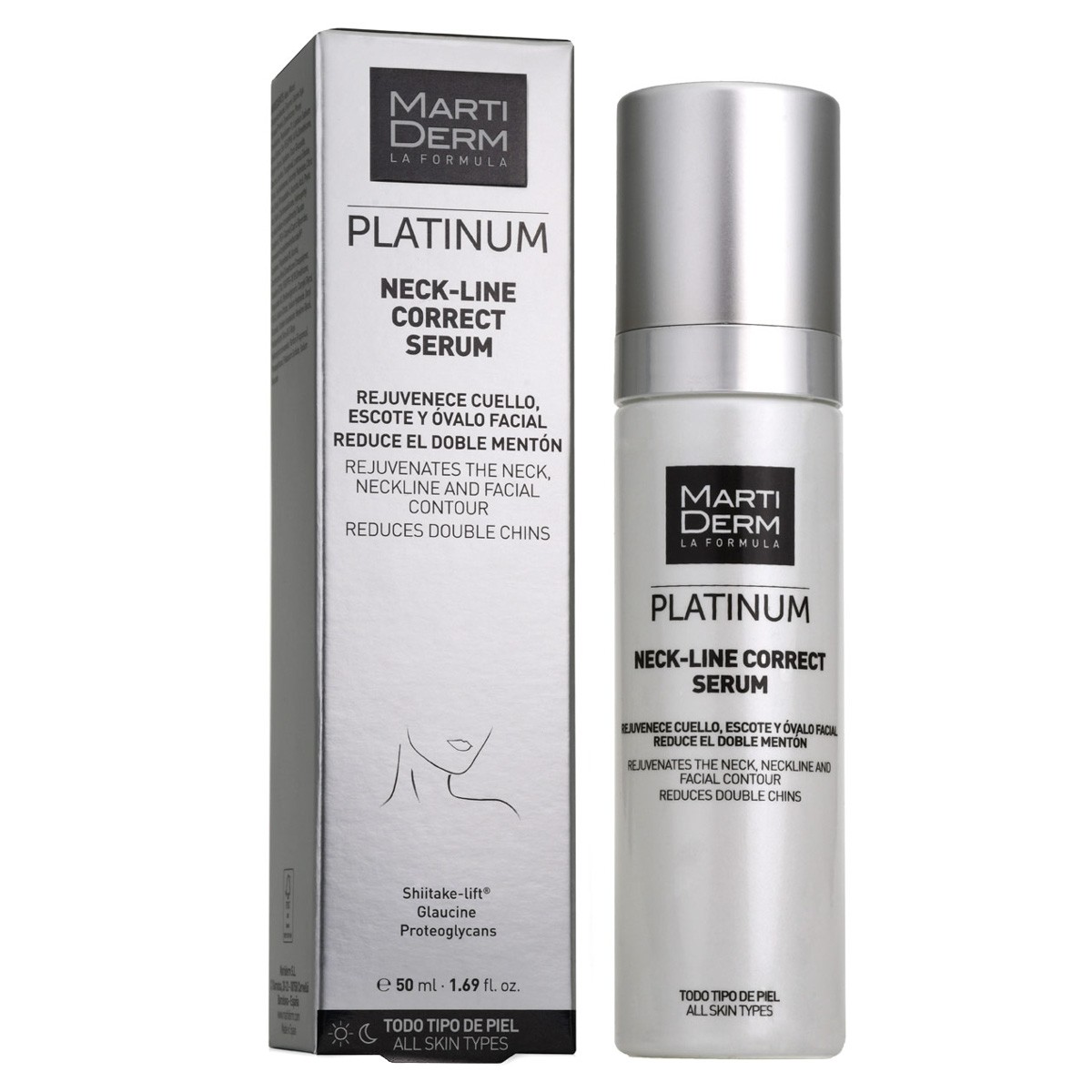 MartiDerm Platinum Neck Line Correct Serum 50ml MartiDerm Platinum Neck Line Correct Serum 50ml