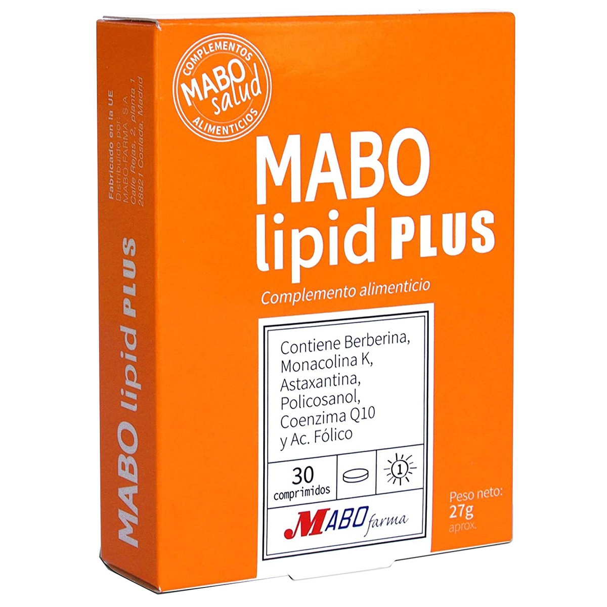 Mabolipid plus 30 capsulas Mabolipid plus 30 capsulas