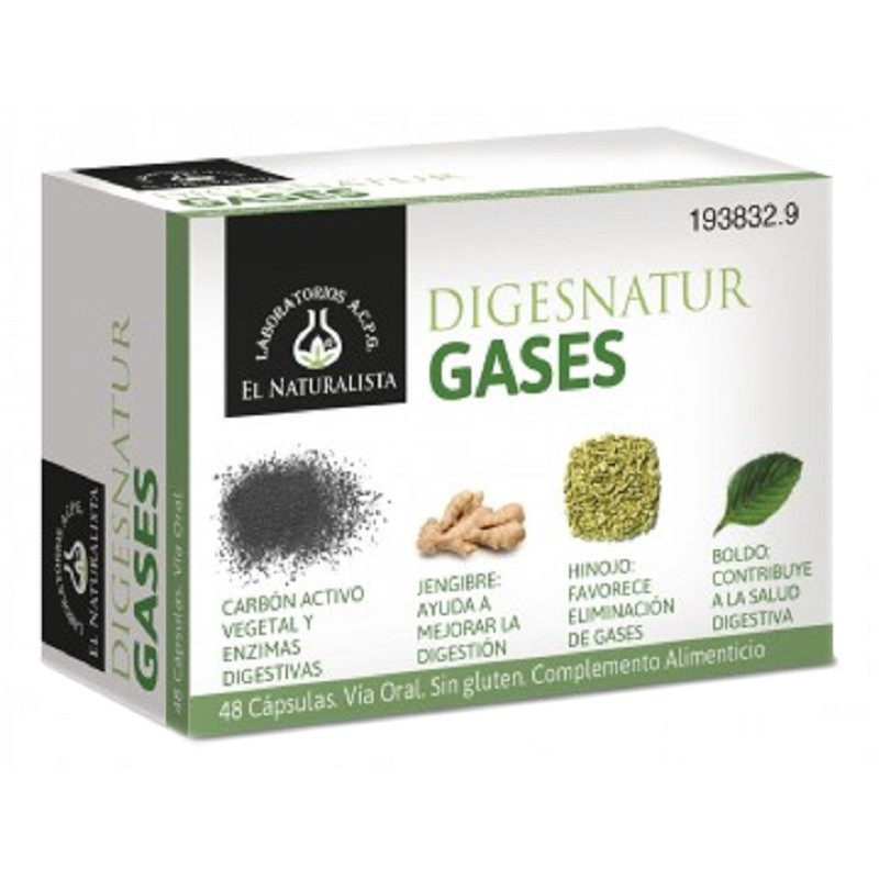 El Naturalista Digesnatur gases 48 cápsulas El Naturalista Digesnatur gases 48 cápsulas