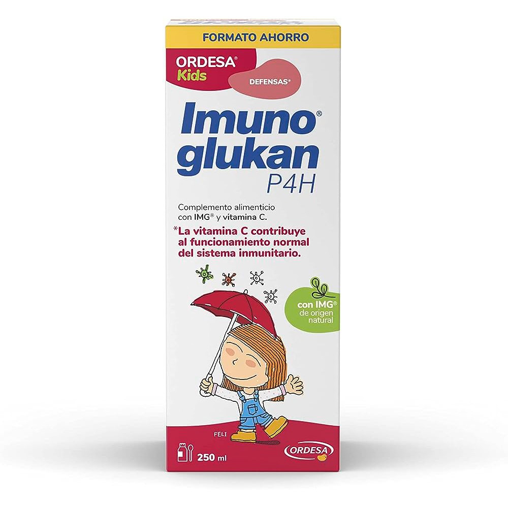Ordesa Imunoglukan p4h jarabe 250ml Ordesa Imunoglukan p4h jarabe 250ml