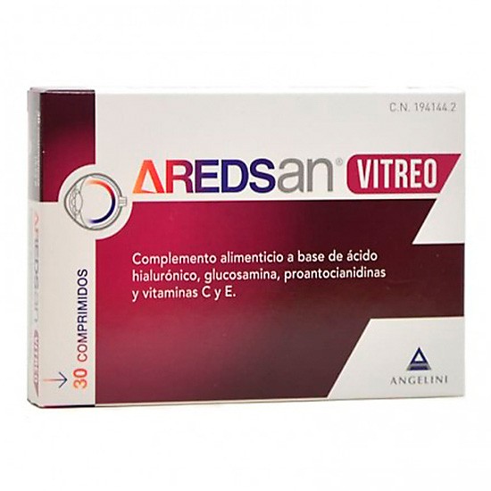 Aredsan vitreo 30 comprimidos Aredsan vitreo 30 comprimidos