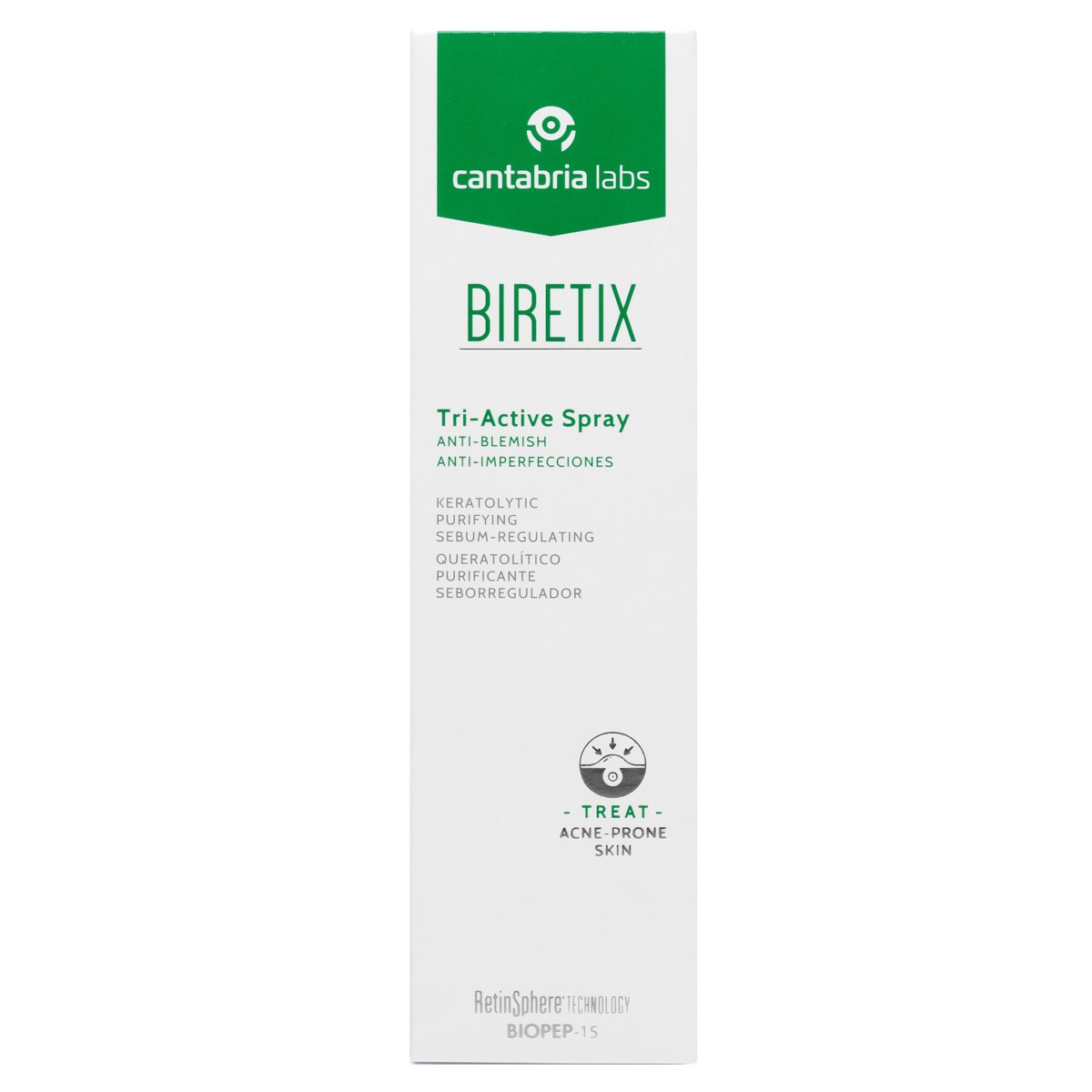 Biretix tri activ spray antimperfecciones 100ml Biretix tri activ spray antimperfecciones 100ml